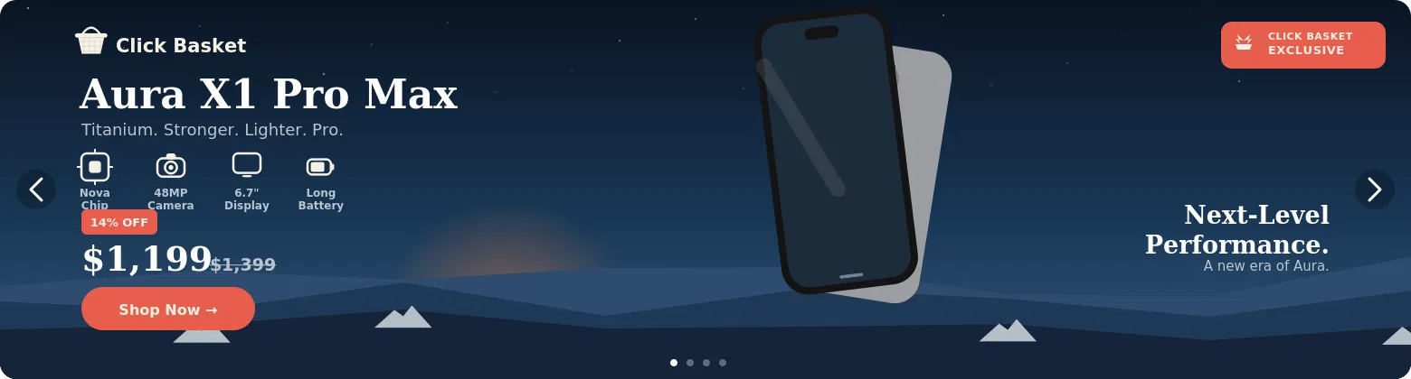 AURA X1 Pro Max banner