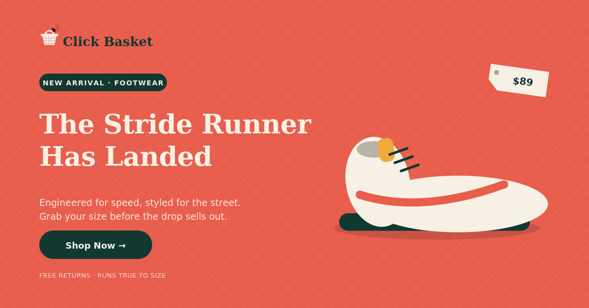 Stride Runner banner